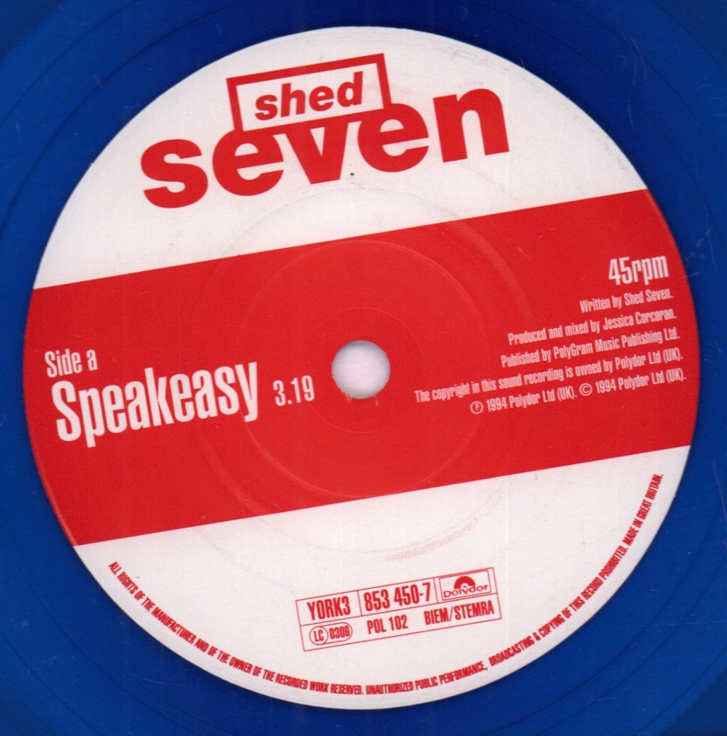 Shed Seven - Speakeasy - 7 Inch