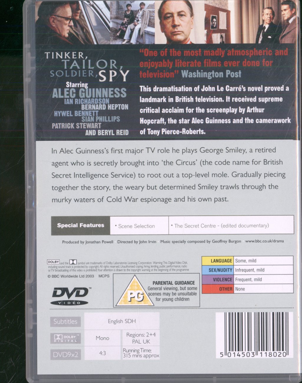 Various Artists - Tinker Tailor Soldier Spy - Dvd Set