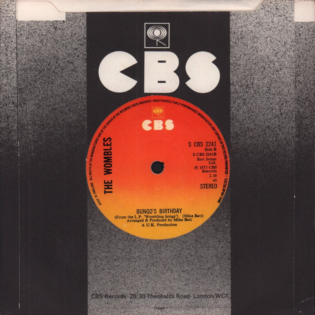 Wombles - Remember You're A Womble - 7 Inch