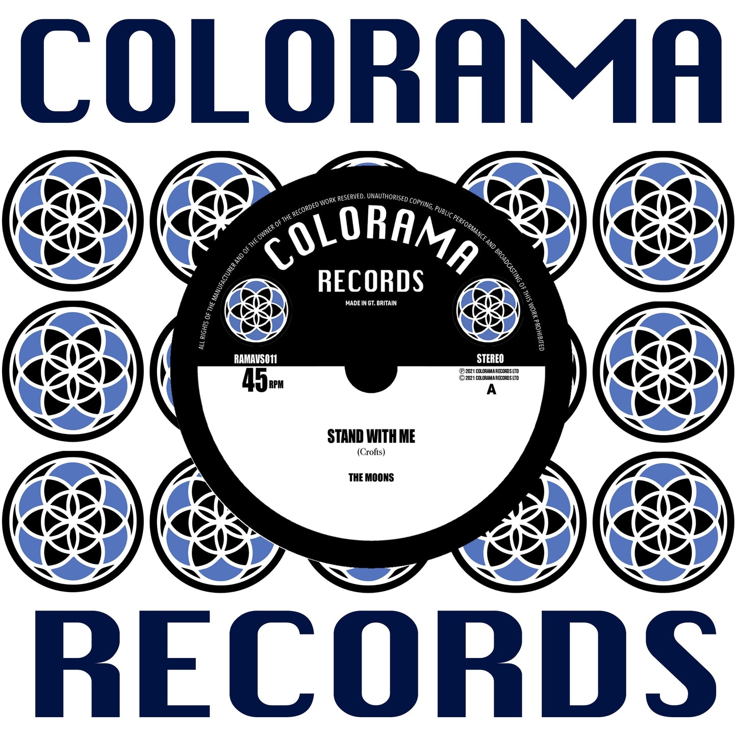 Moons - Stand With Me - 7 Inch