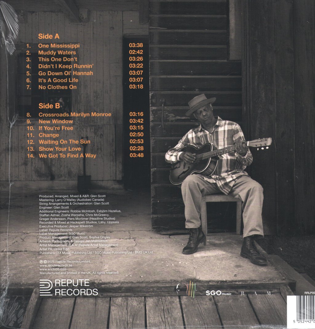 Eric Bibb - One Mississippi - Lp
