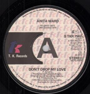 Anita Ward - Don't Drop My Love - 7 Inch