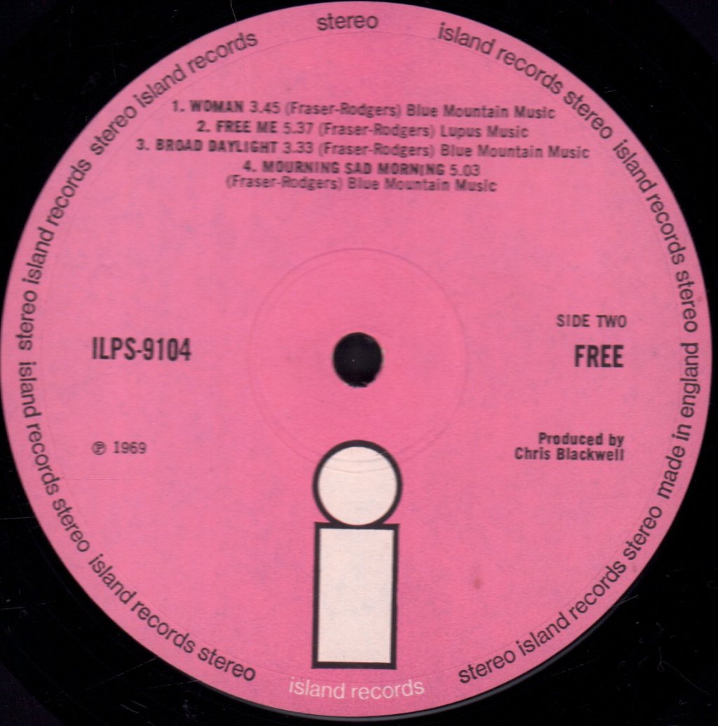 Free (Blues/Rock Group) - Free - Lp