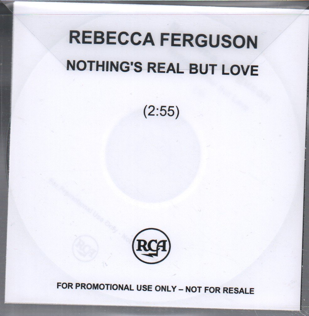Rebecca Ferguson - nothing's real but love - Cdr