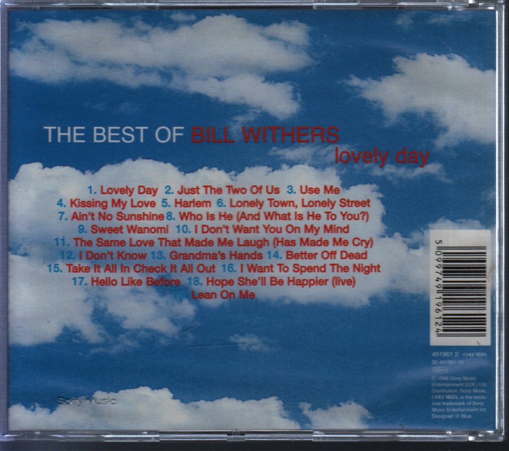 Bill Withers - Lovely Day - Cd