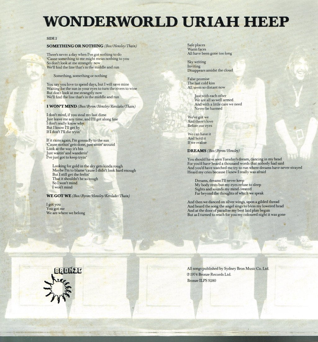 Uriah Heep - Wonderworld - Lp