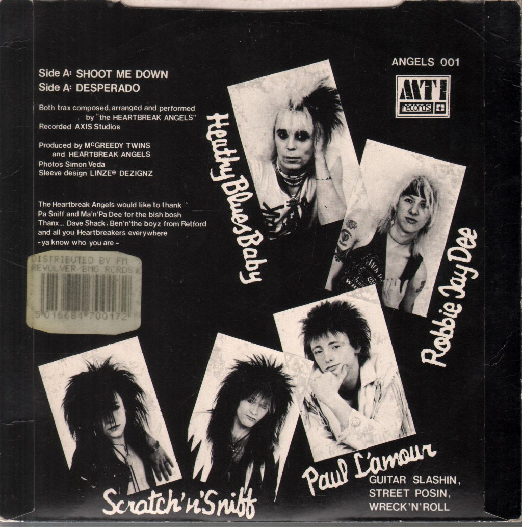 Heartbreak Angels - Desperado - 7 Inch