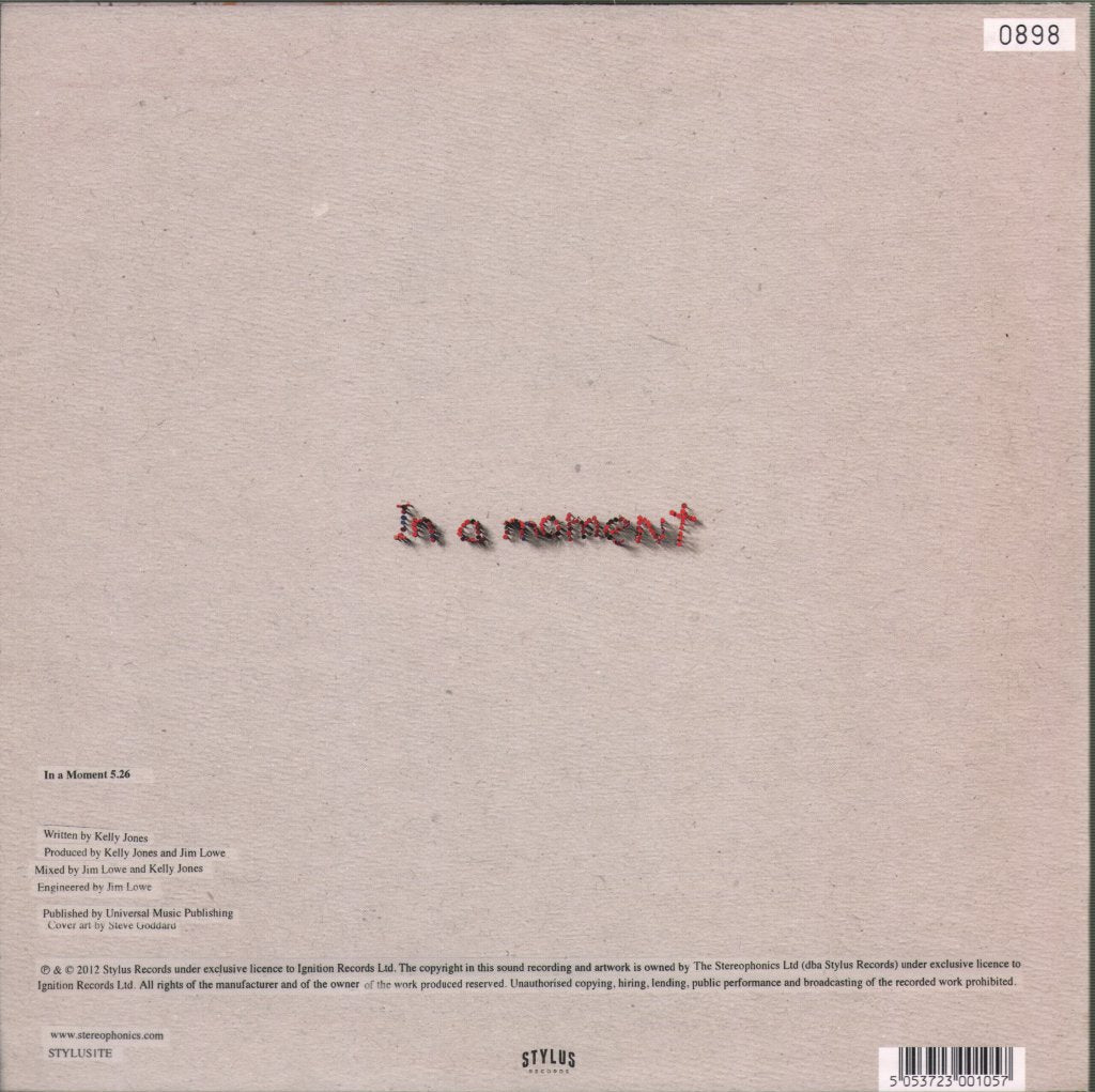 Stereophonics - In A Moment - 10 Inch
