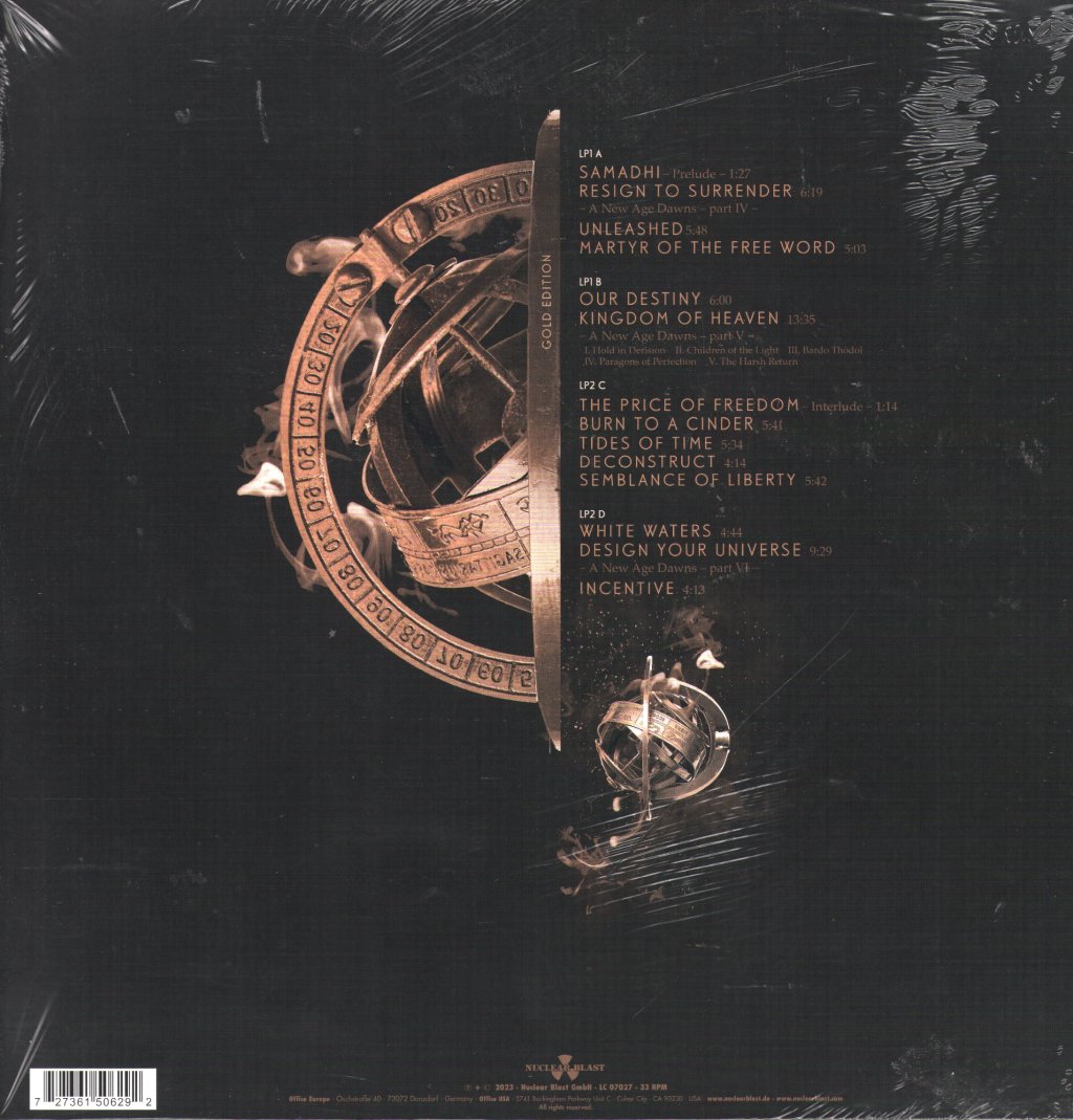 Epica - Design Your Universe (Gold/Black Inkspot Edition) - Double Lp