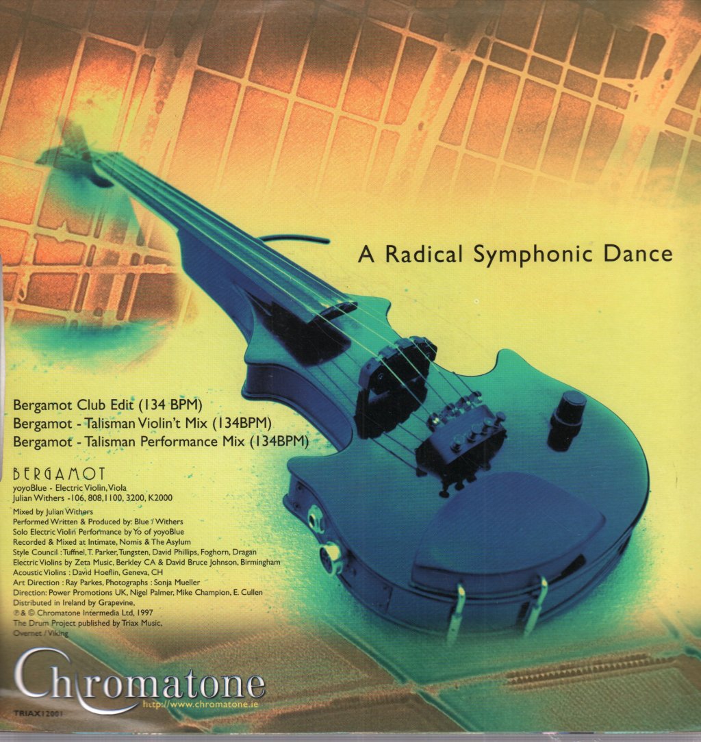 Bergamot - A Radical Symphonic Dance - 12 Inch