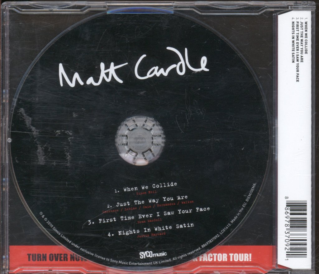Matt Cardle - When We Collide - Cd