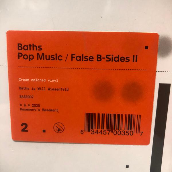 Baths - Pop Music / False B-Sides II - Lp