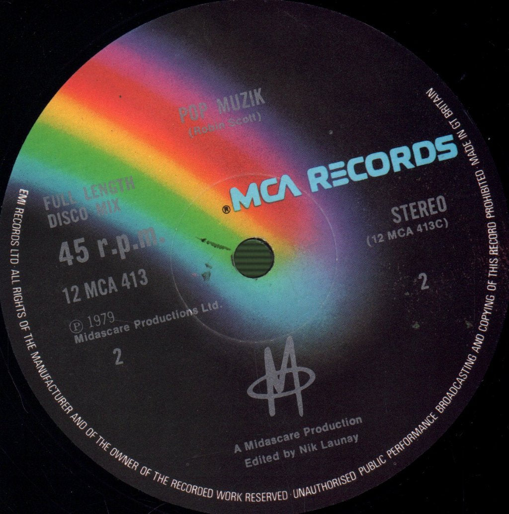 M - Pop Muzik / M Factor - 12 Inch