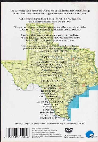 Nazareth - Live In Texas - Dvd