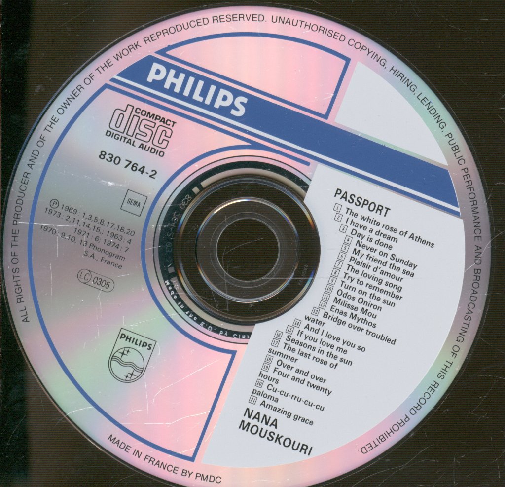 Nana Mouskouri - Passport - Cd