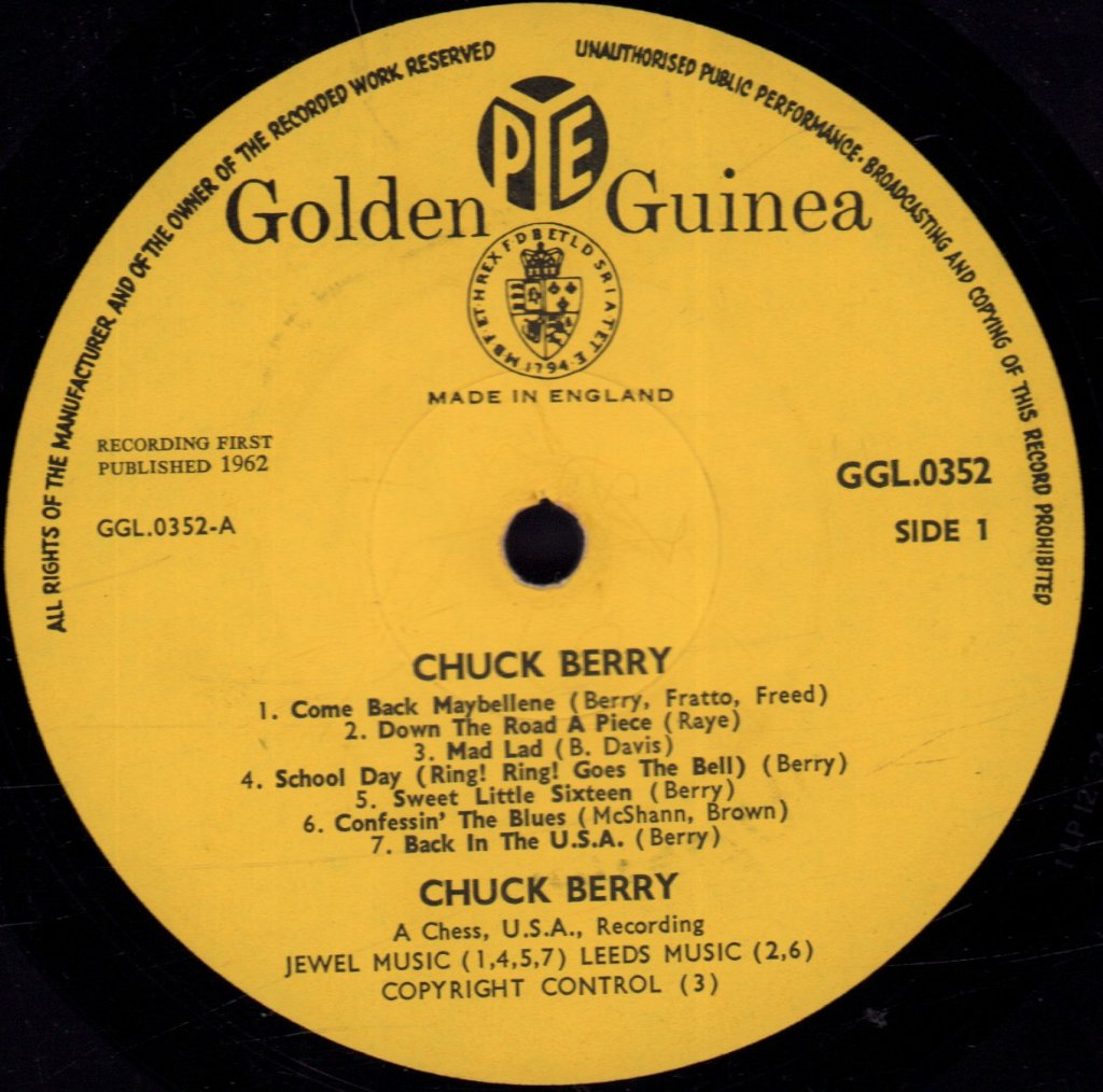 Chuck Berry - Chuck Berry - Lp