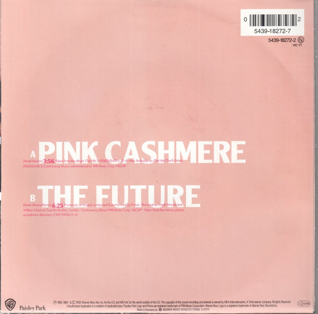 Prince - Pink Cashmere - 7 Inch