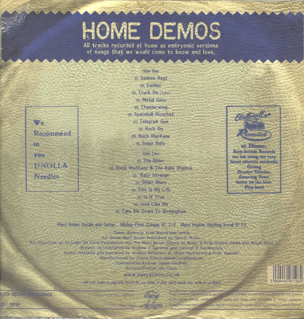 Marc Bolan - Tramp King Of The City: Home Demos Volume 2 - Lp