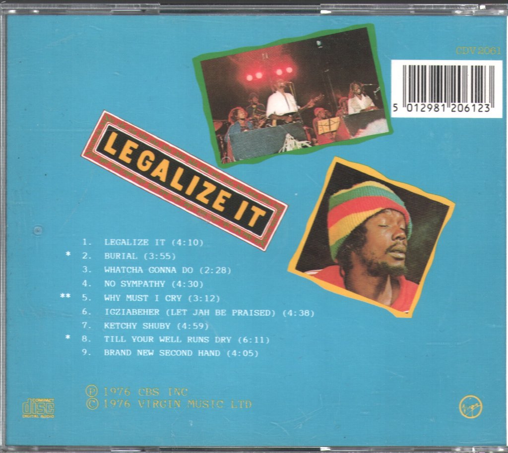 Peter Tosh - Legalize It - Cd