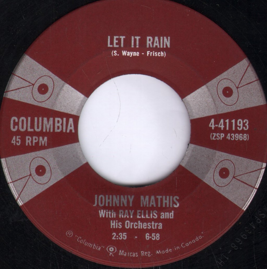 Ray Ellis And His Orchestra - A Certain Smile / Let It Rain - 7 Inch