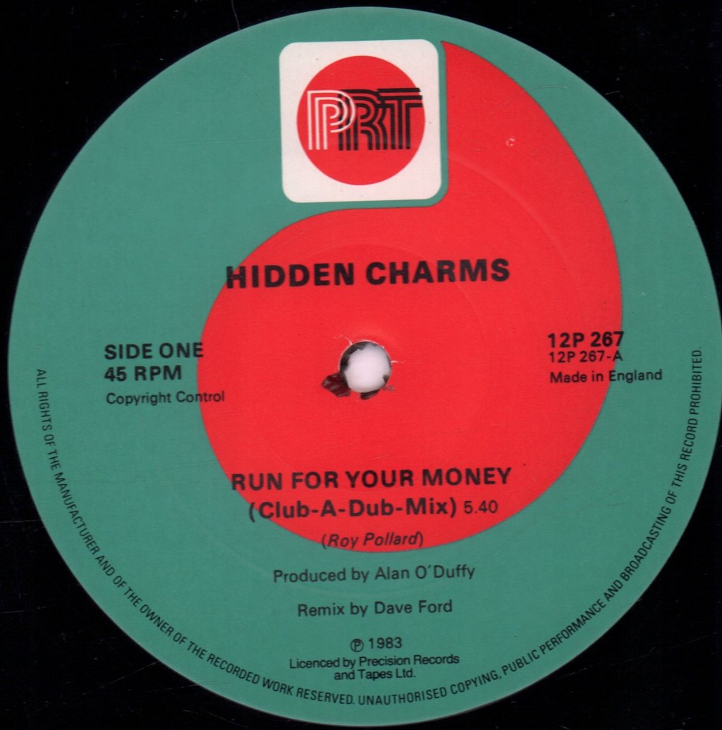 Hidden Charms - Run For Your Money - 12 Inch