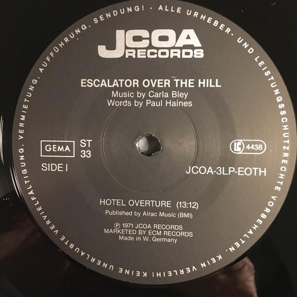 Carla Bley And Paul Haines - Escalator Over The Hill - Triple Lp