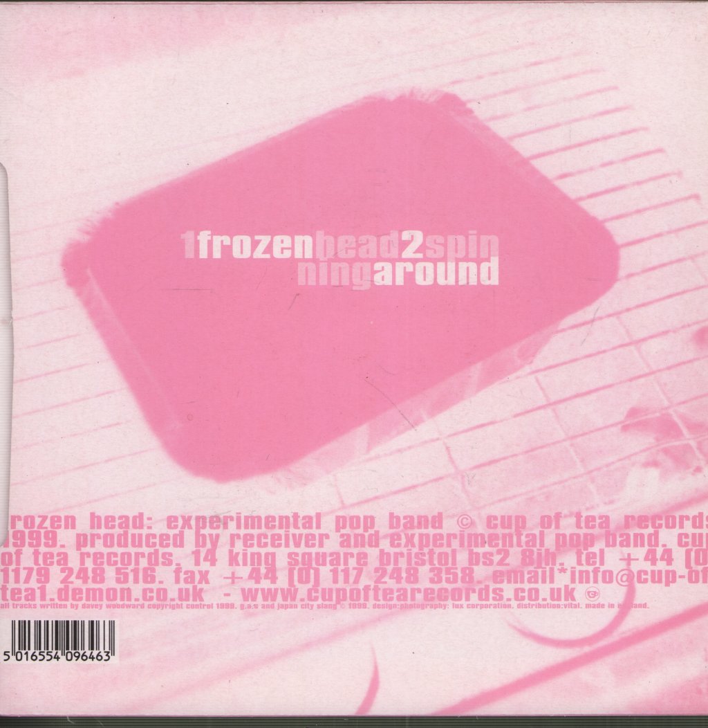 Experimental Pop Band - Frozen Head - 7 Inch