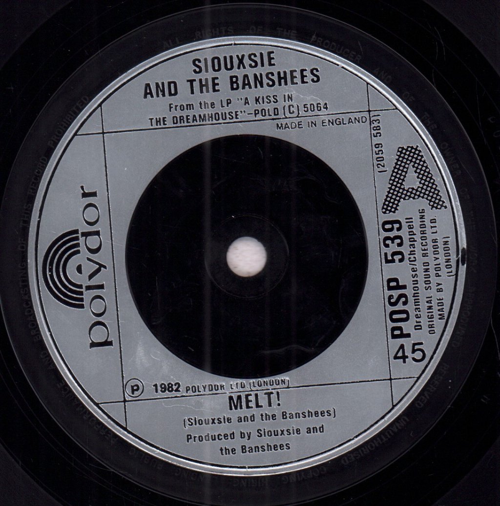 Siouxsie And The Banshees - Melt - 7 Inch