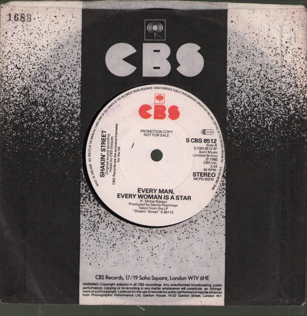 Shakin' Street - Suzie Wong - 7 Inch