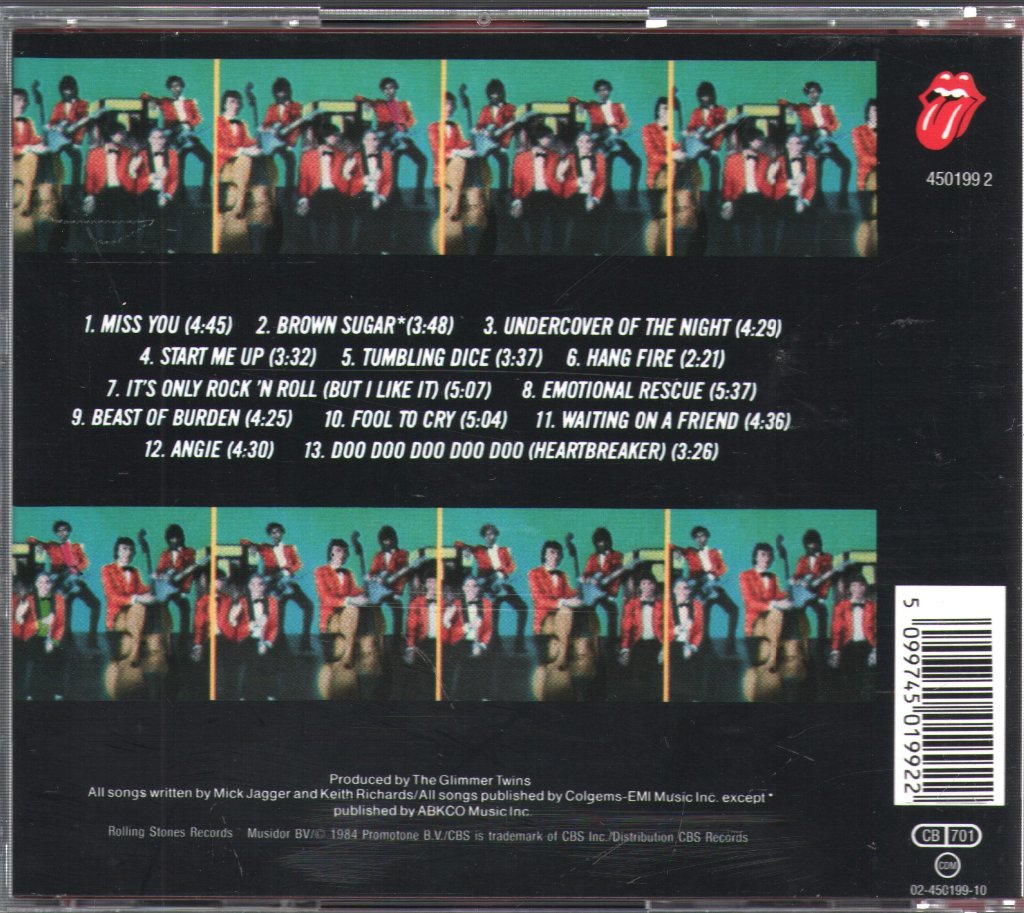 Rolling Stones - Rewind (1971-1984) - Cd