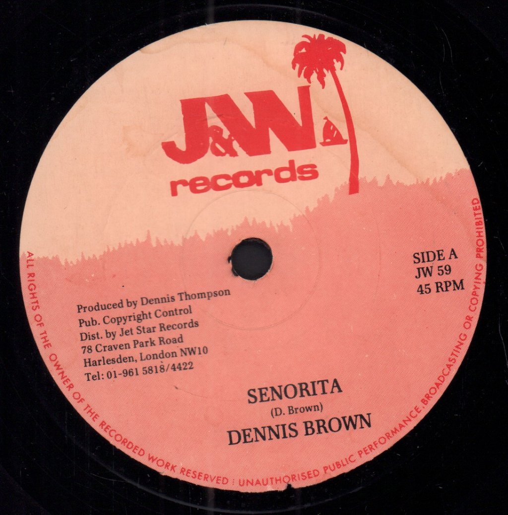 Dennis Brown - Señorita - 7 Inch