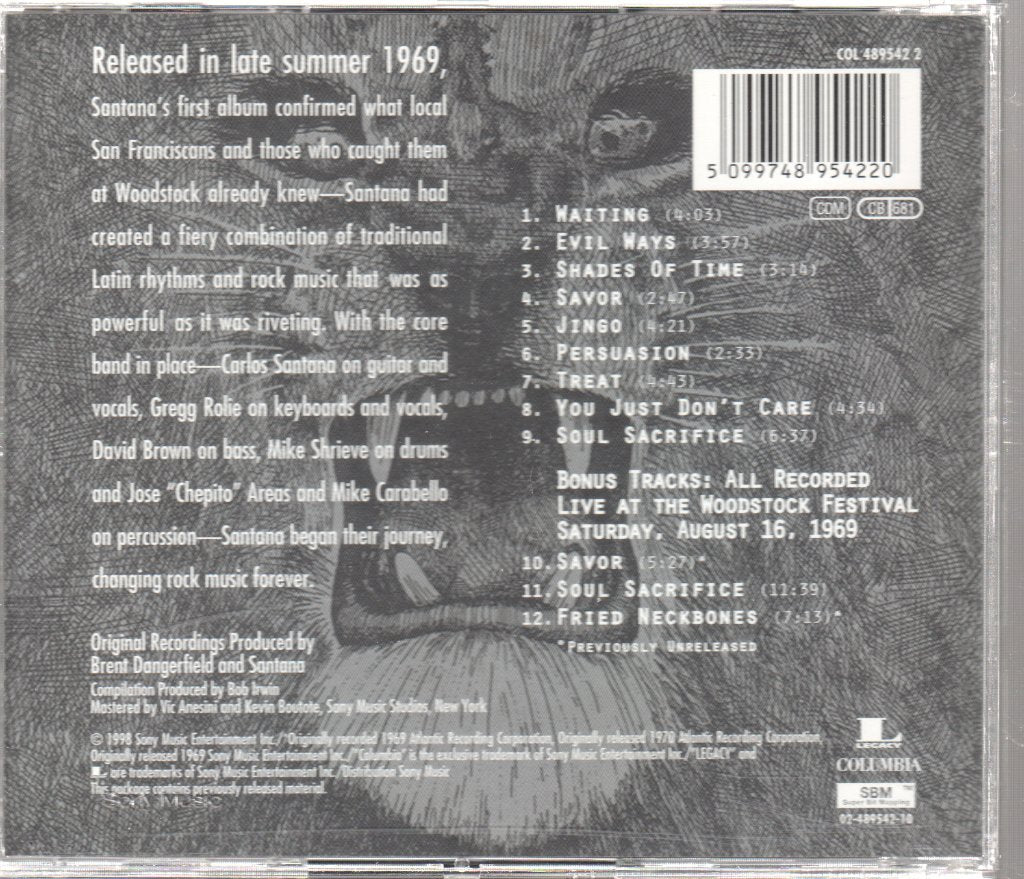 Santana - Santana - Cd