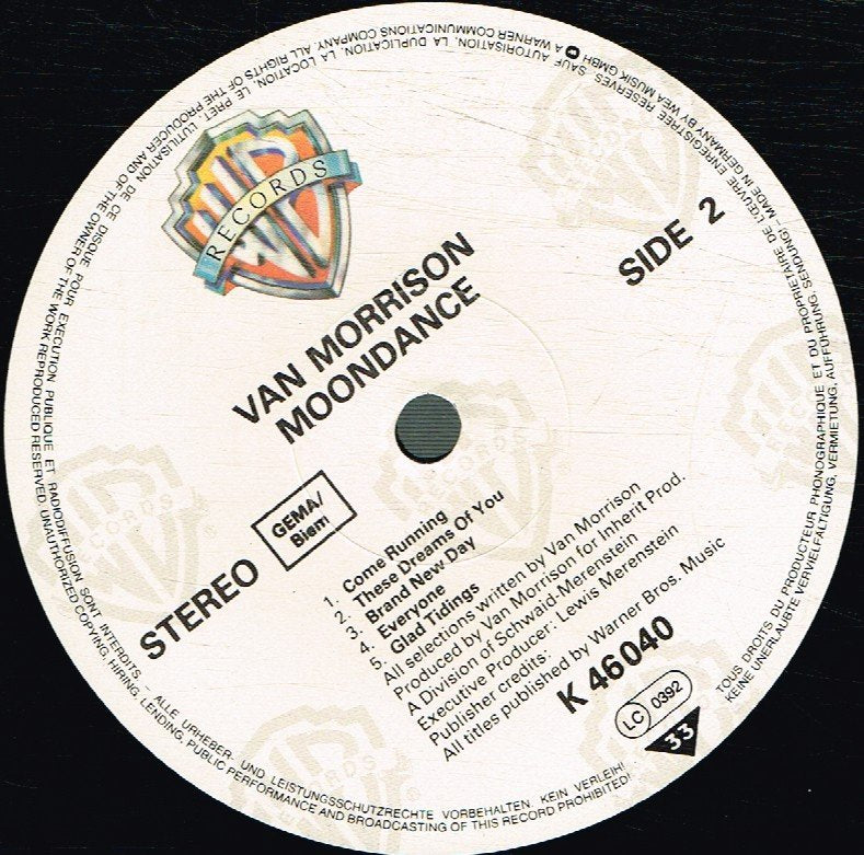 Van Morrison - Moondance - Lp