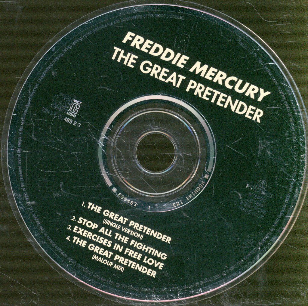Freddie Mercury - Great Pretender - Cd