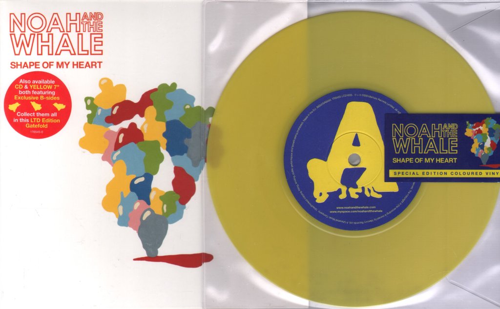 Noah And The Whale - Shape Of My Heart - Double 7 Inch