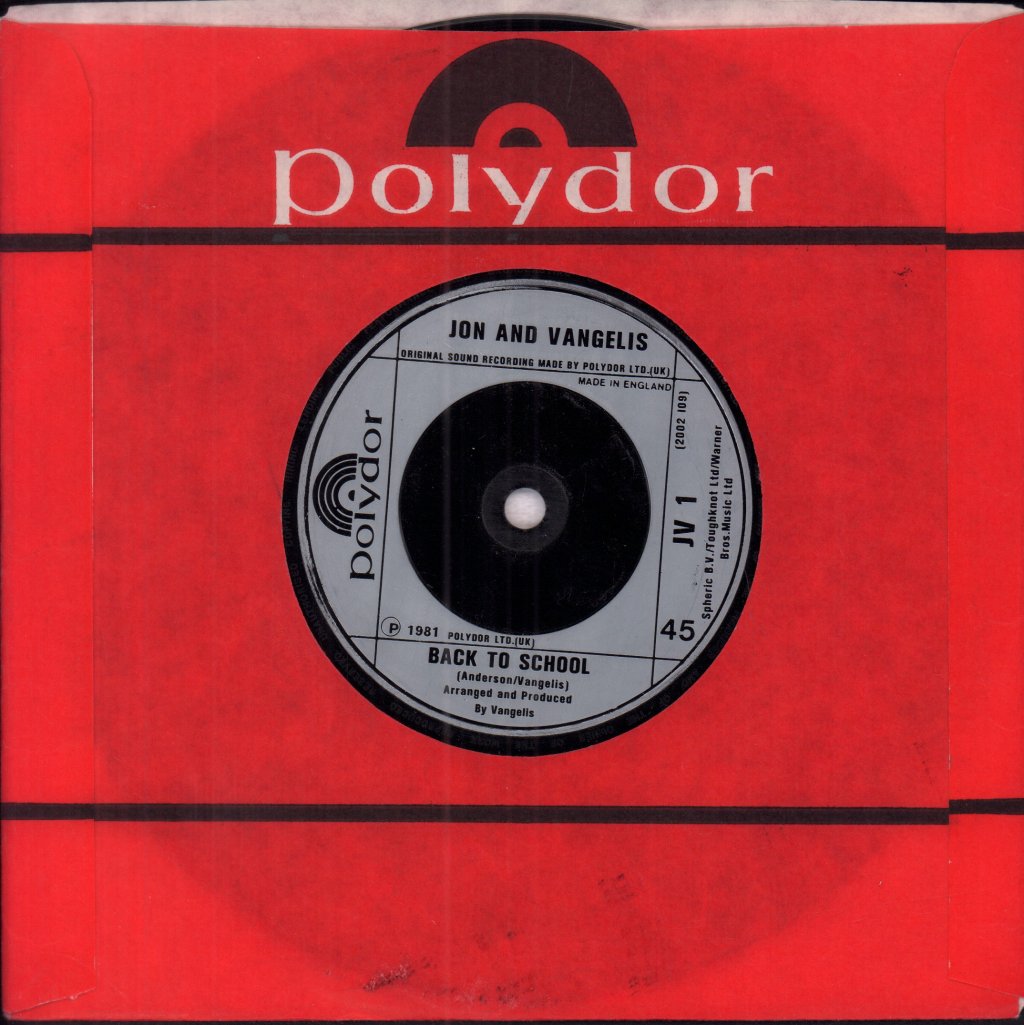 Jon And Vangelis - I'll Find My Way Home - 7 Inch