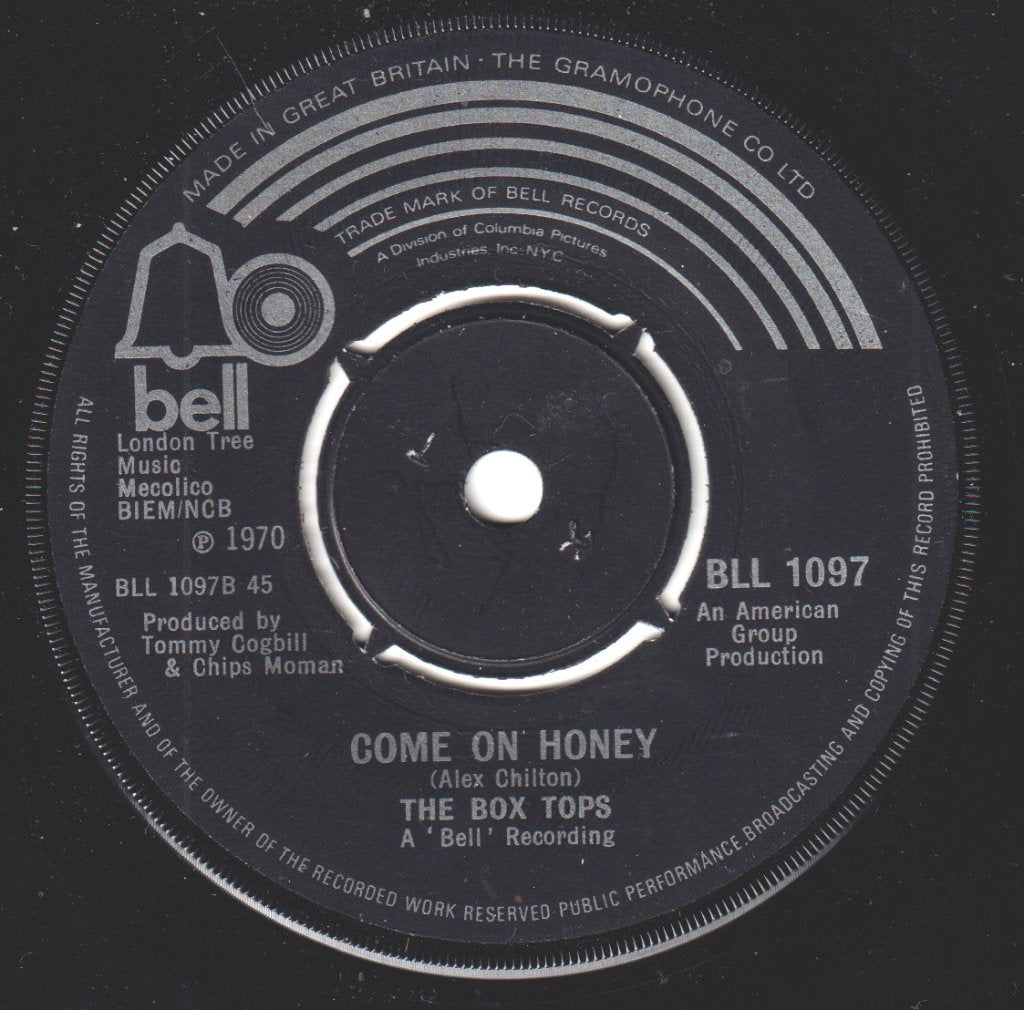 Box Tops - You Keep Tightening Up On Me - 7 Inch