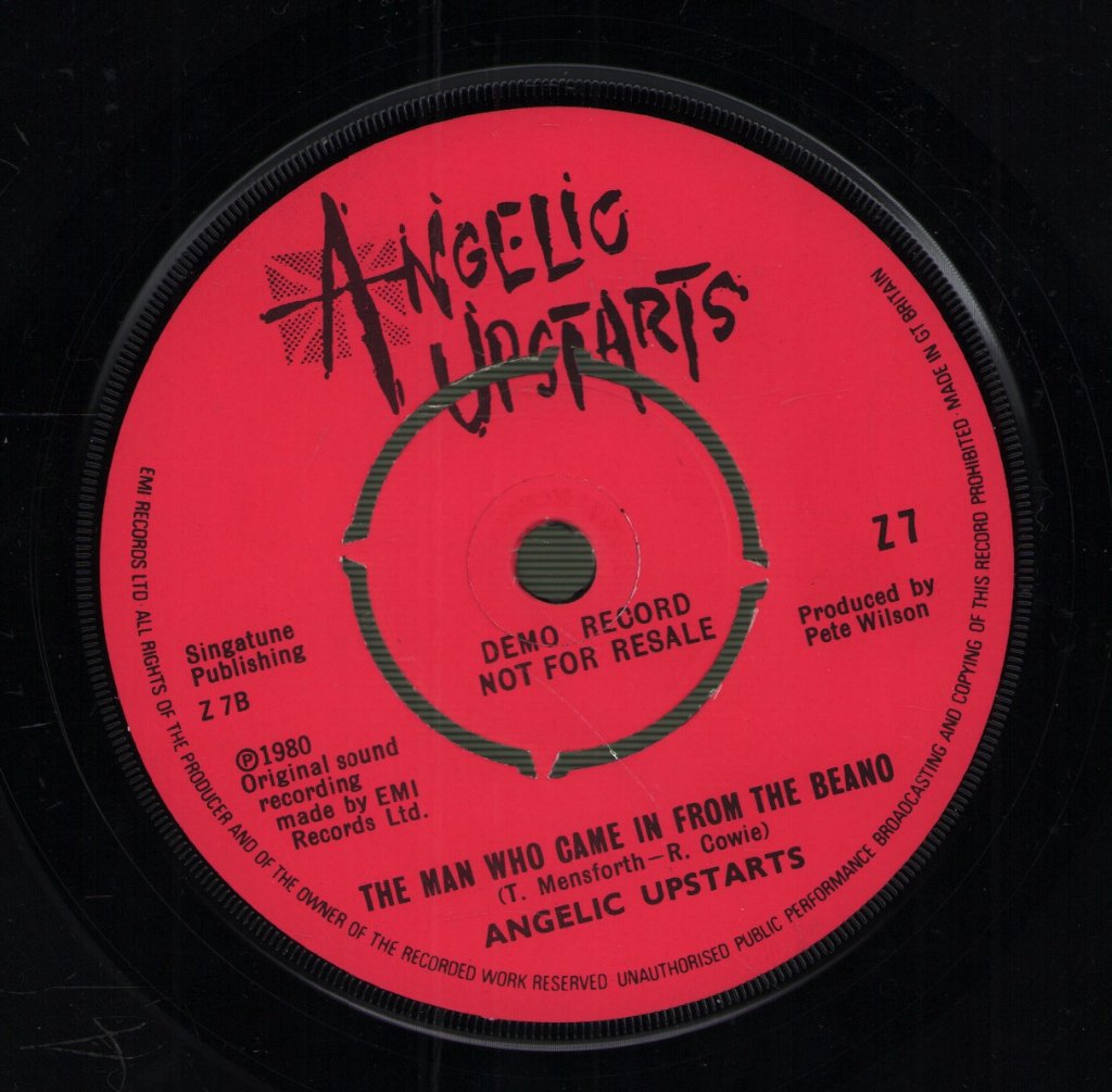 Angelic Upstarts - Last Night Another Soldier - 7 Inch