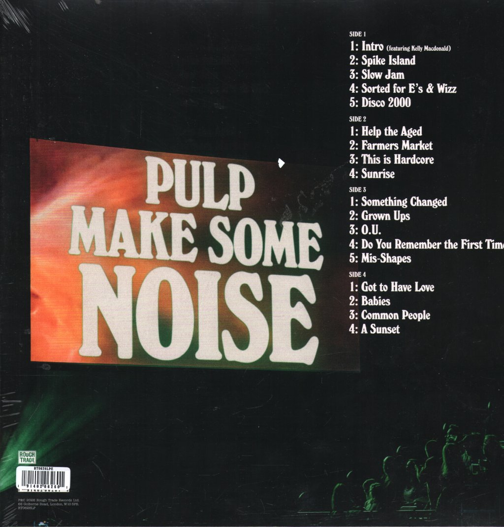 Pulp - Live! - Double Lp