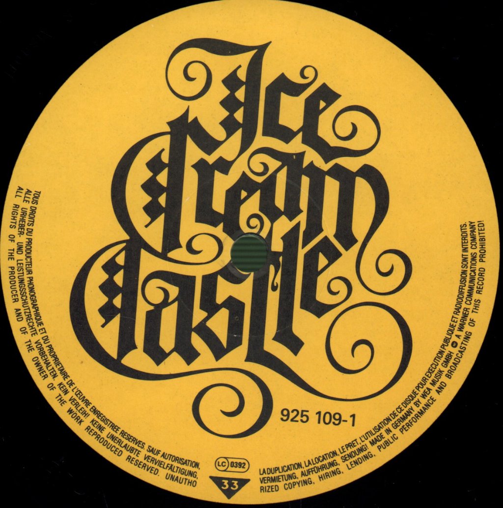 Time (Prince Related) - Ice Cream Castle - Lp