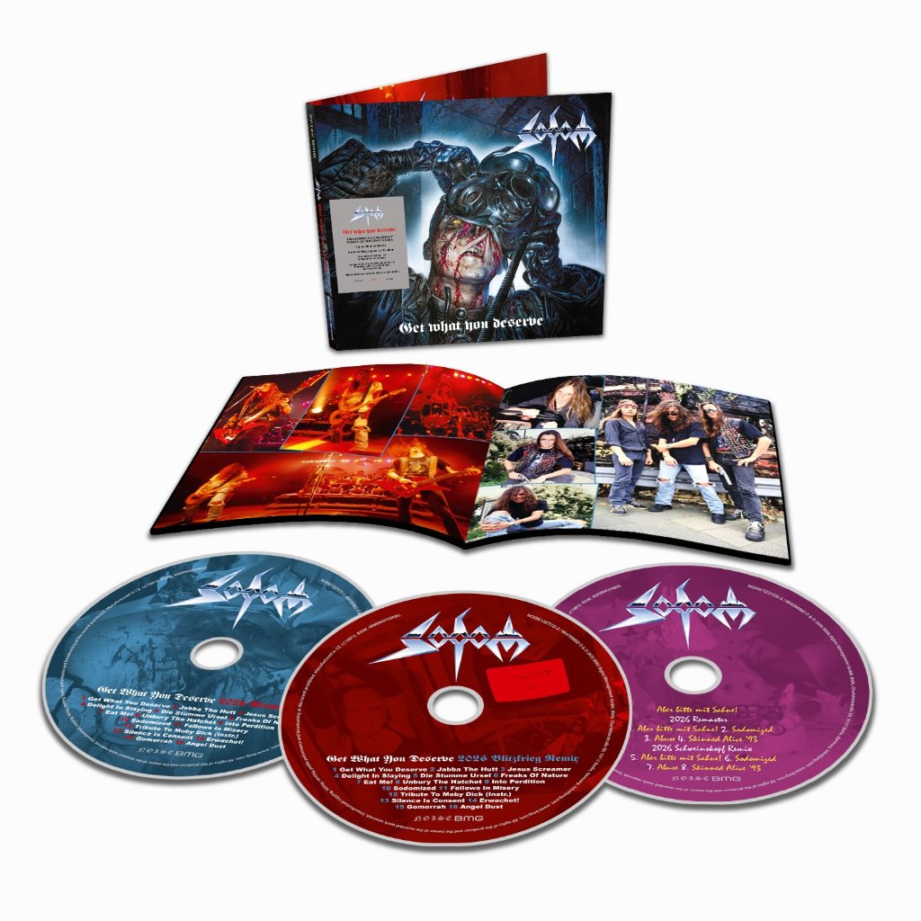 Sodom - Get What You Deserve - Triple Cd