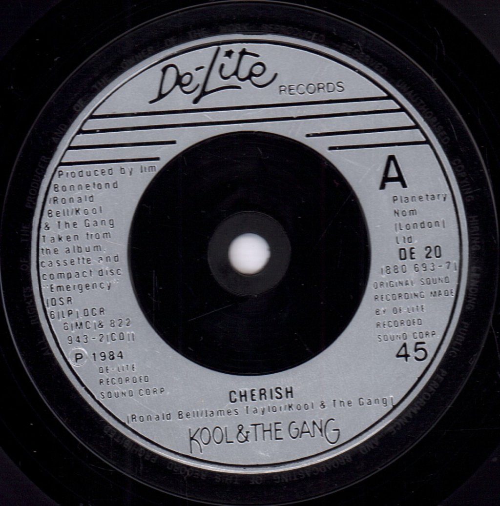 Kool And The Gang - Cherish - Double 7 Inch