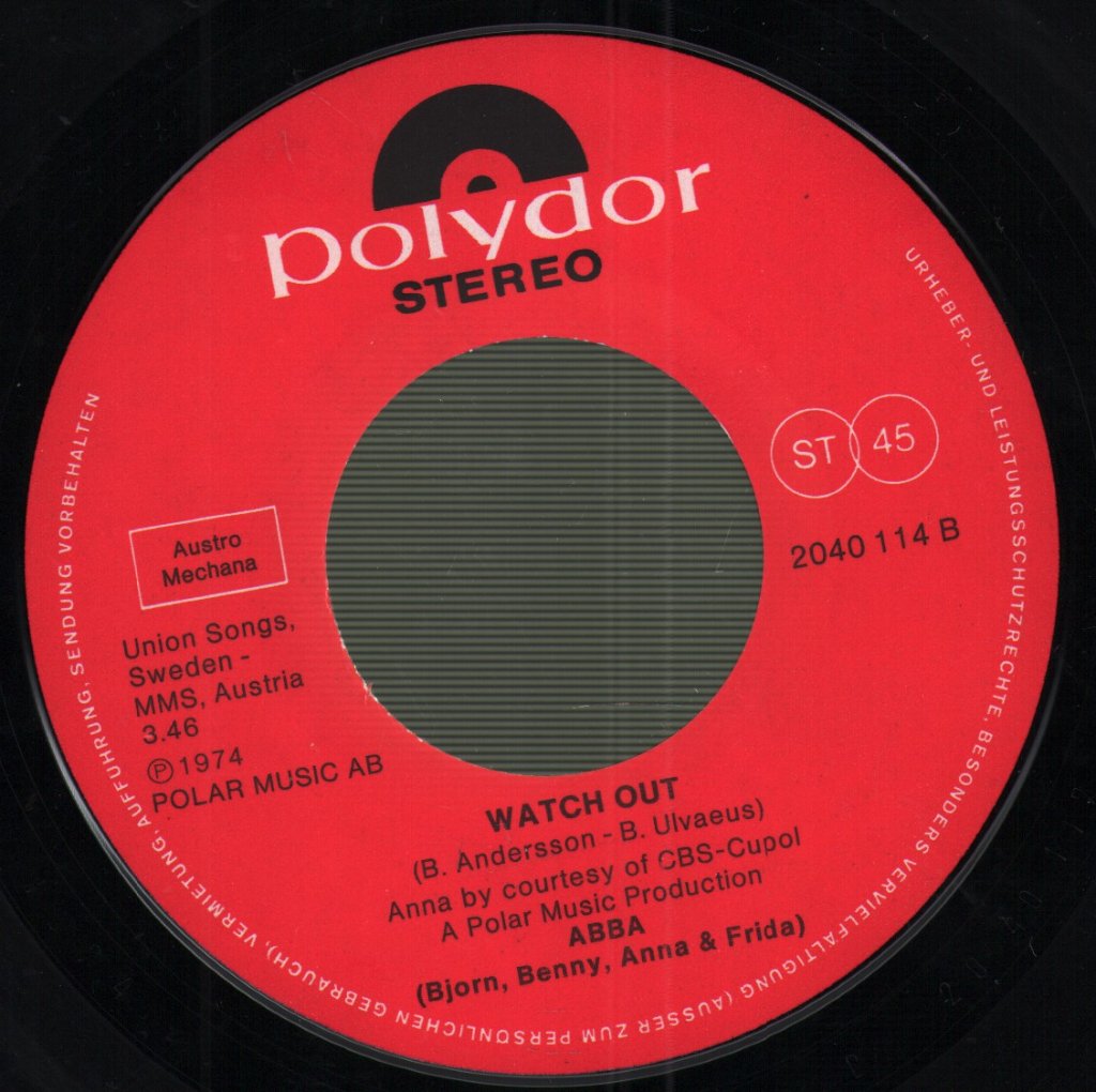 ABBA - Waterloo - 7 Inch