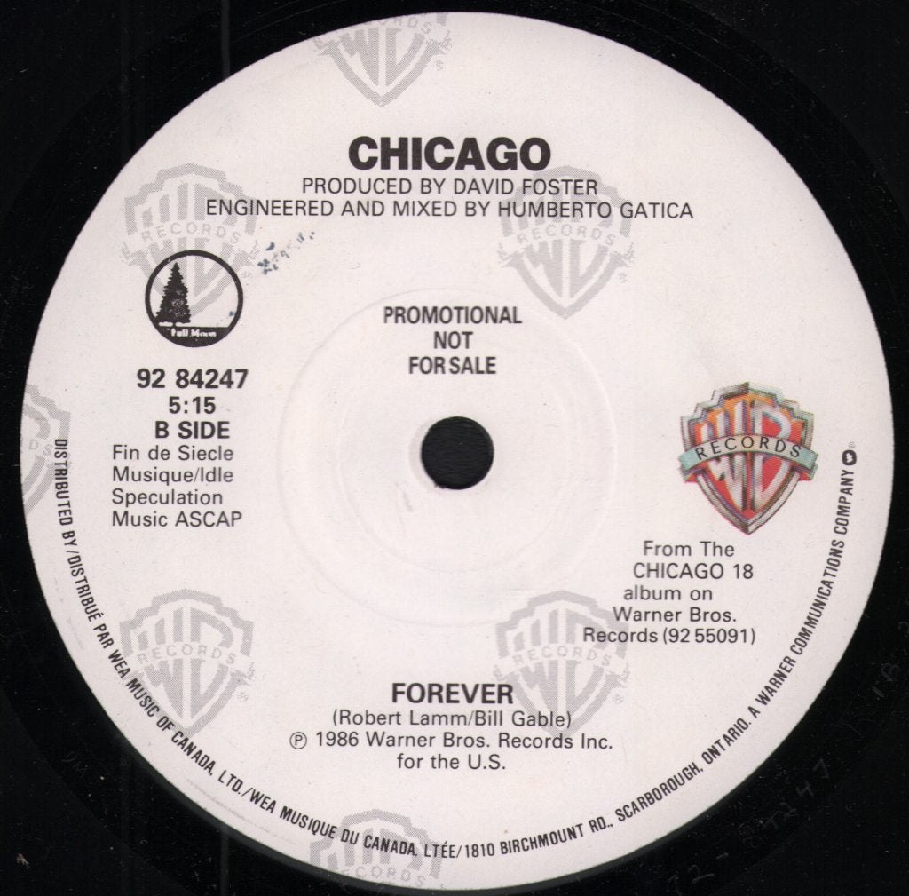Chicago - If She Would Have Been Faithful... - 7 Inch