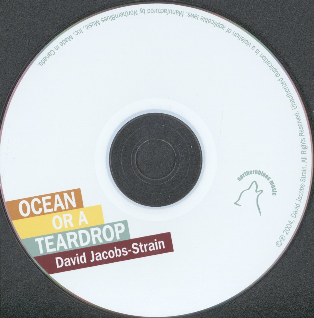 David Jacobs-Strain - Ocean Or A Teardrop - Cd