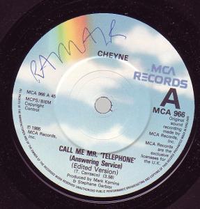 Cheyne - Call Me Mr Telephone - 7 Inch