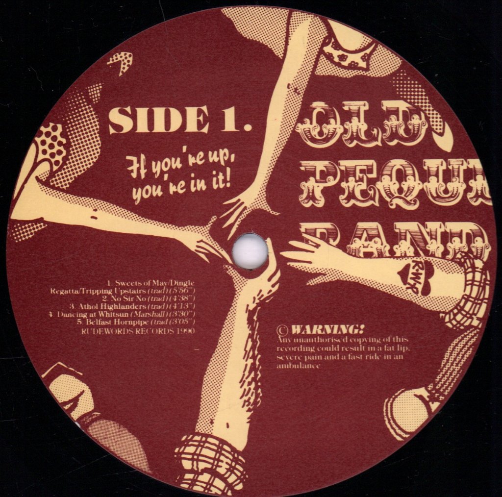 old pequiliar band - if you're up, you're in it! - Lp