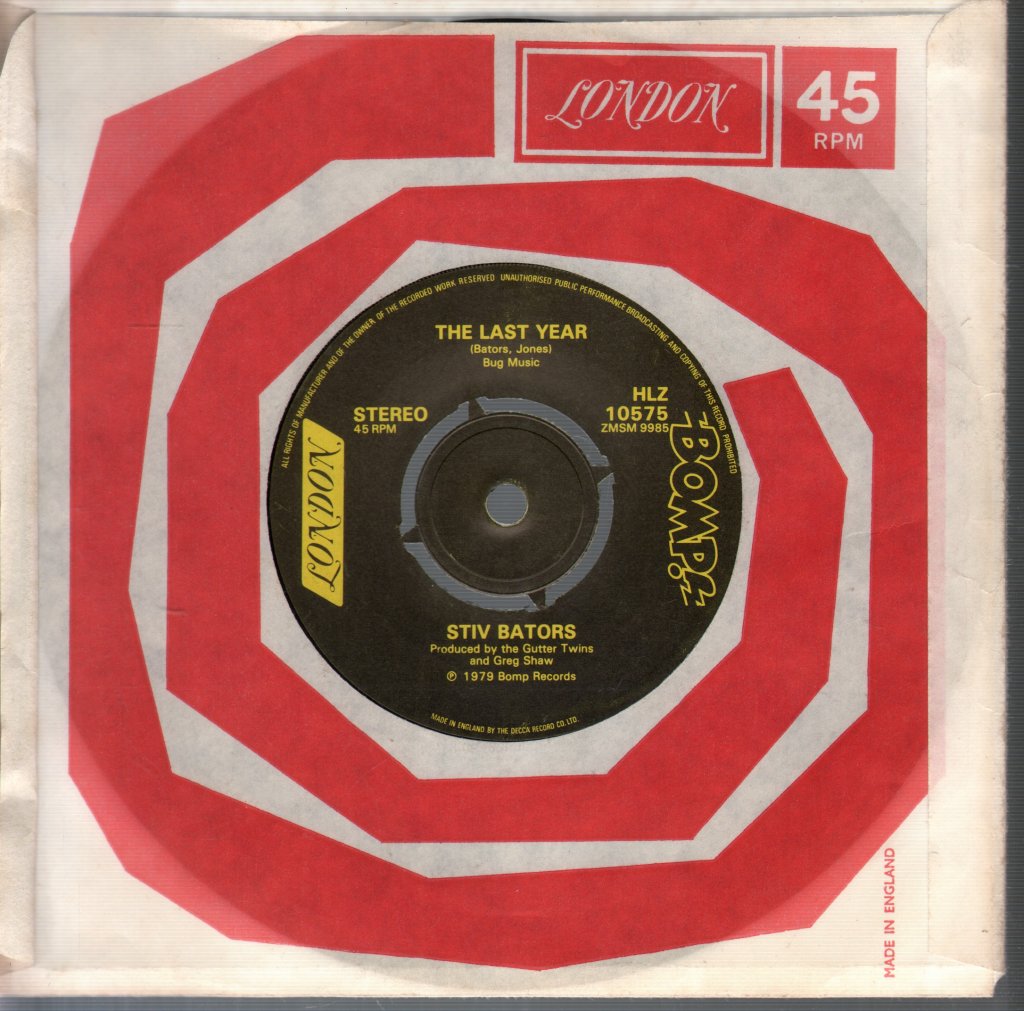 Stiv Bators - It's Cold Outside - 7 Inch