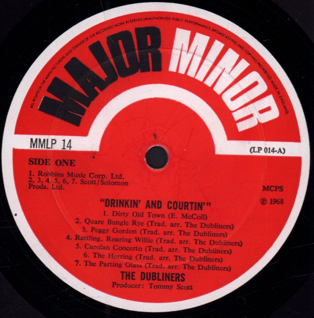 Dubliners - Drinkin' And Courtin' - Lp