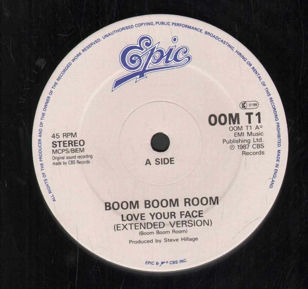 Boom Boom Room - Love Your Face - 12 Inch